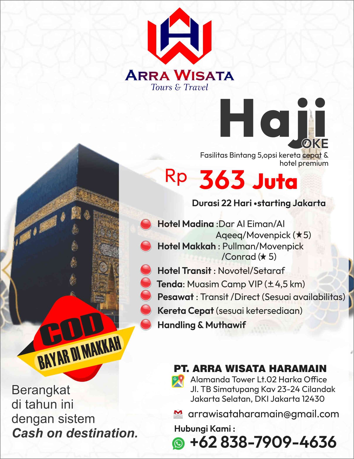 Brosur Paket Haji Oke
