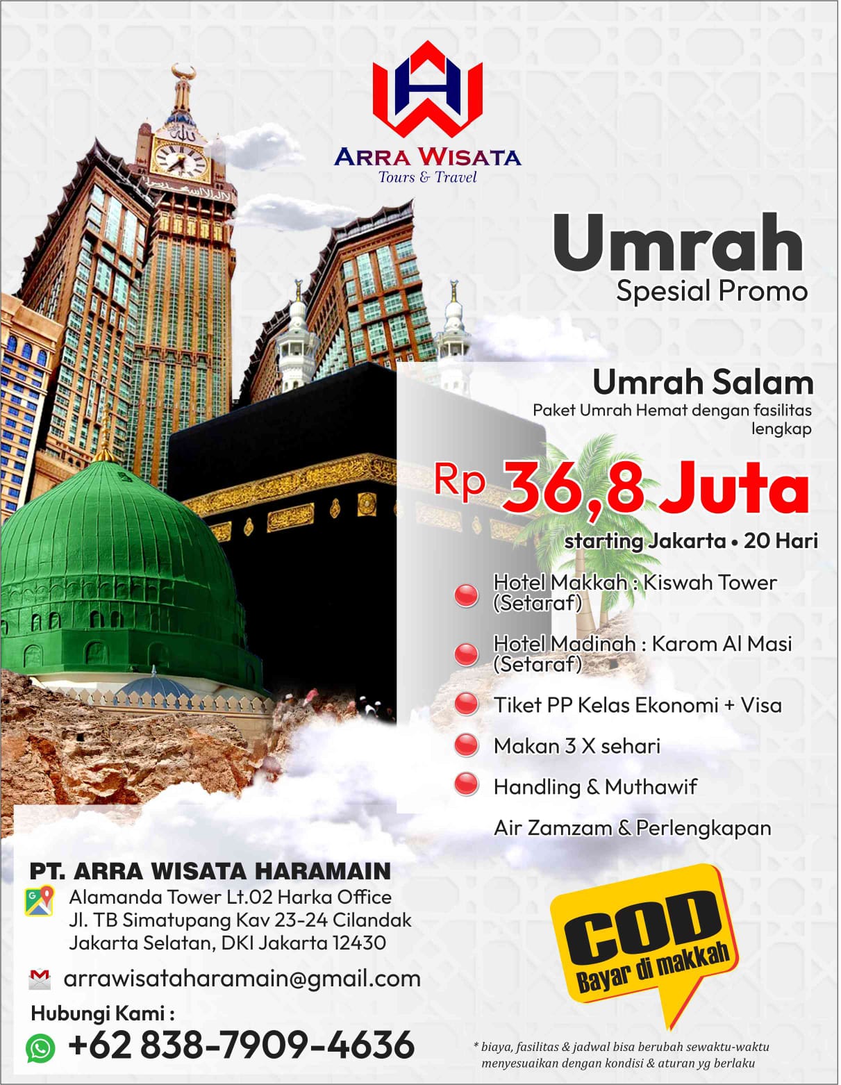 Brosur Paket Umrah Salam